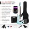 Best Choice Products 39in Full Size Beginner Electric Guitar Kit with Case, Strap, Amp, Whammy Bar